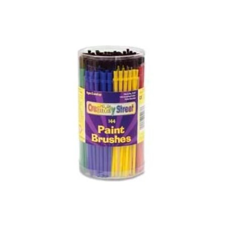 CHENILLE KRAFT Chenille Kraft® Economy Brushes Canister, 6 Color Set, 144 Pcs/Set 5173